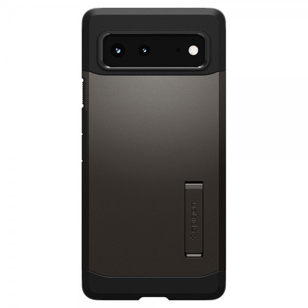 - Google Pixel 6 - Skal - Tough Armor - Gunmetal