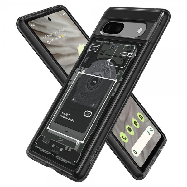 - Google Pixel 7a - Skal - Ultra Hybrid Zero One - Svart
