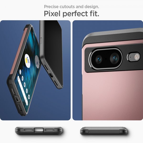 - Google Pixel 8 - Skal - Tough Armor - Roseguld