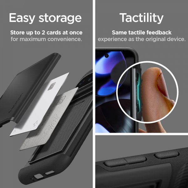- Google Pixel 9/Pixel 9 Pro - Skal - Slim Armor CS - Svart
