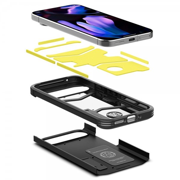 - Google Pixel 9/Pixel 9 Pro - Skal - Tough Armor - Svart
