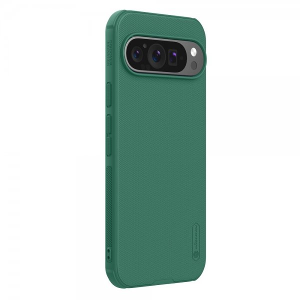 - Google Pixel 9 Pro XL - Skal - Super Frosted Shield Pro MagSafe - Grön