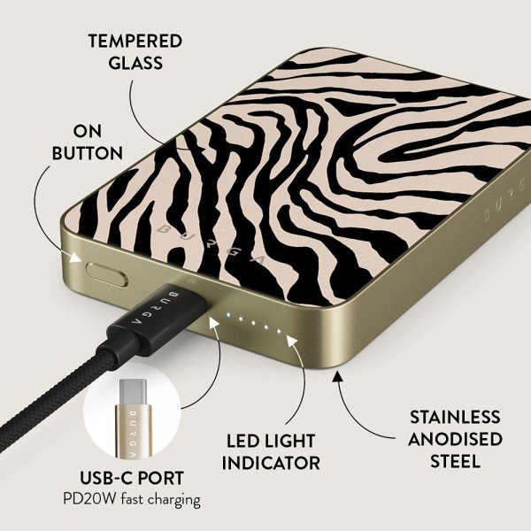 - Powerbank - MagSafe 5000 mAh - Imperial - Gold