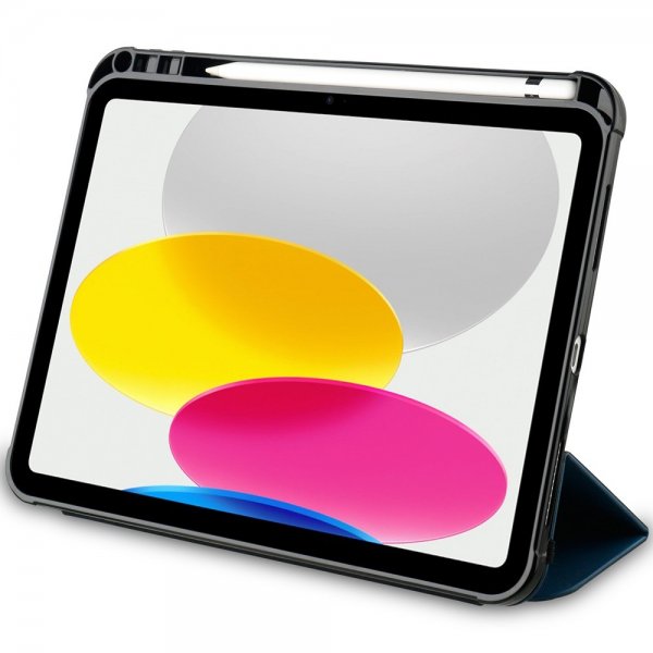 - iPad 10.9 (gen 10)/iPad 11 (A16) - Fodral - React Folio - Blå