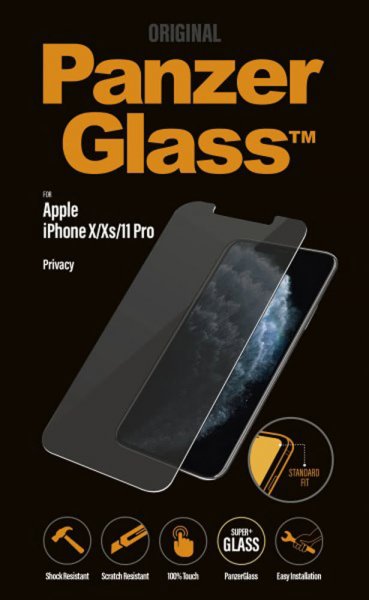 - iPhone 11 Pro - Skärmskydd - Standard Fit - Privacy