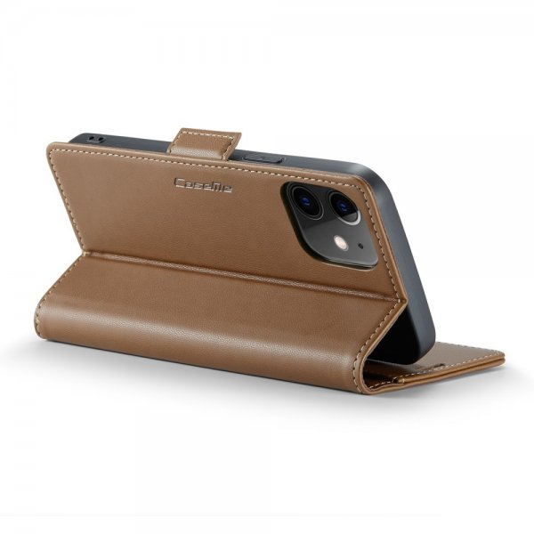 - iPhone 12/iPhone 12 Pro - Fodral - 023 Series - Brun