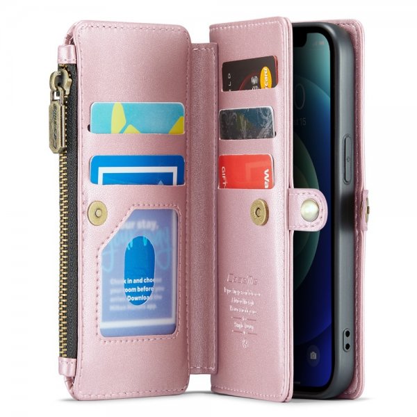 - iPhone 12/iPhone 12 Pro - Fodral - C36 Series - Rosa