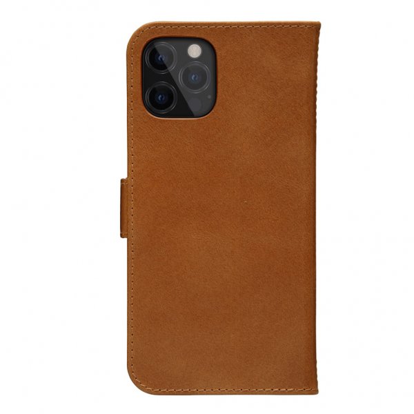 - iPhone 12/iPhone 12 Pro - Fodral - Copenhagen Slim - Tan