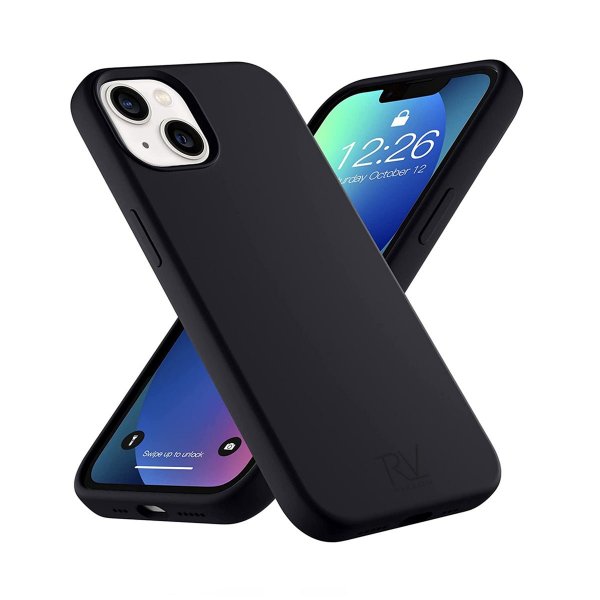 - iPhone 13 - Skal - Silikon - Svart