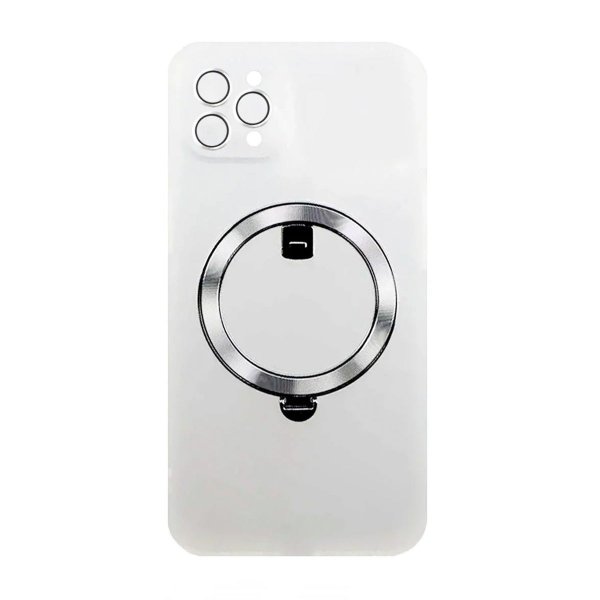 - iPhone 13 Pro Max - Skal - Roterbart MagSafe Stativ - Vit