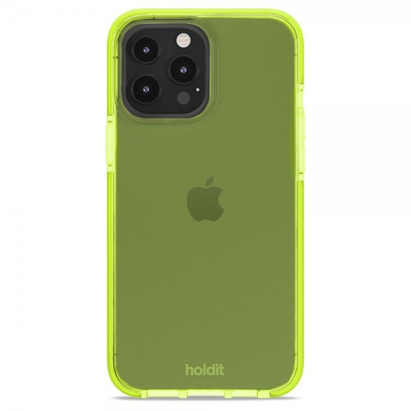- iPhone 13 Pro Max - Skal - Seethru - Acid Green