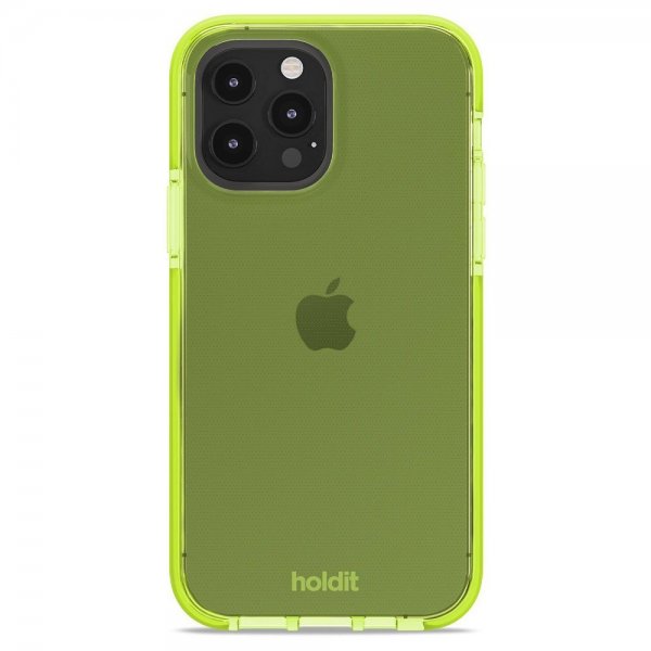 - iPhone 13 Pro - Skal - Seethru - Acid Green