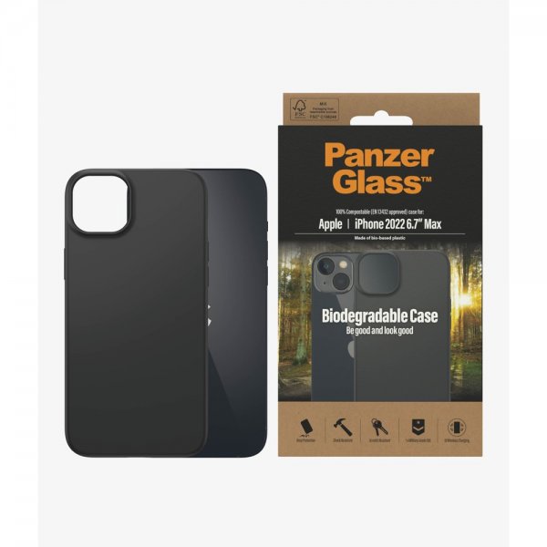 - iPhone 14 Plus - Skal - Biodegradable Case - Svart