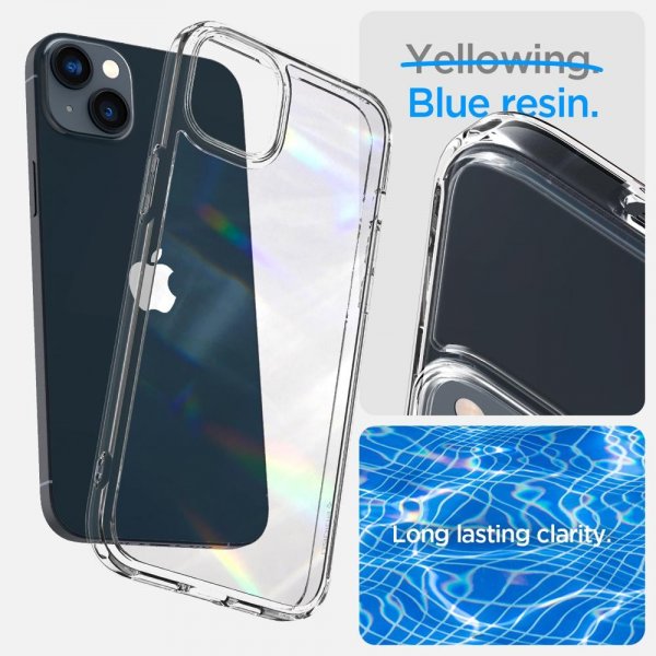 - iPhone 14 Plus - Skal - Crystal Hybrid - Crystal Clear