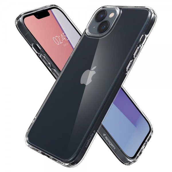 - iPhone 14 Plus - Skal - Crystal Hybrid - Crystal Clear