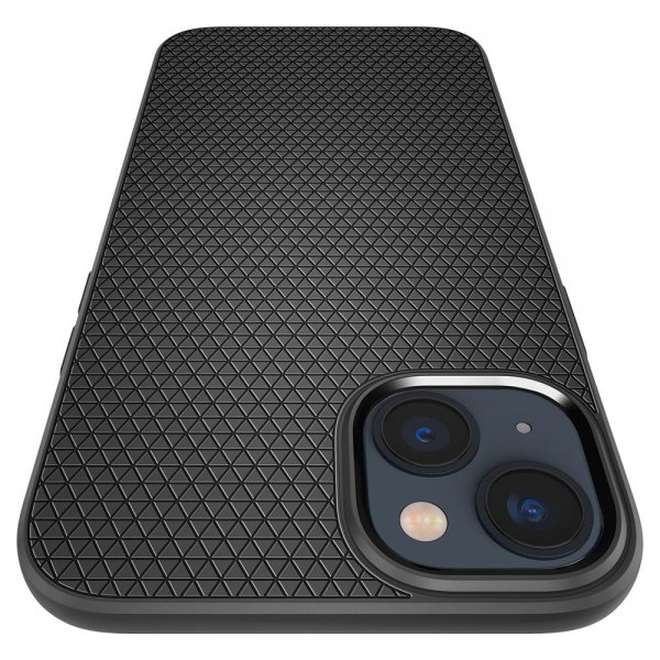 - iPhone 14 Plus - Skal - Liquid Air - Matte Black