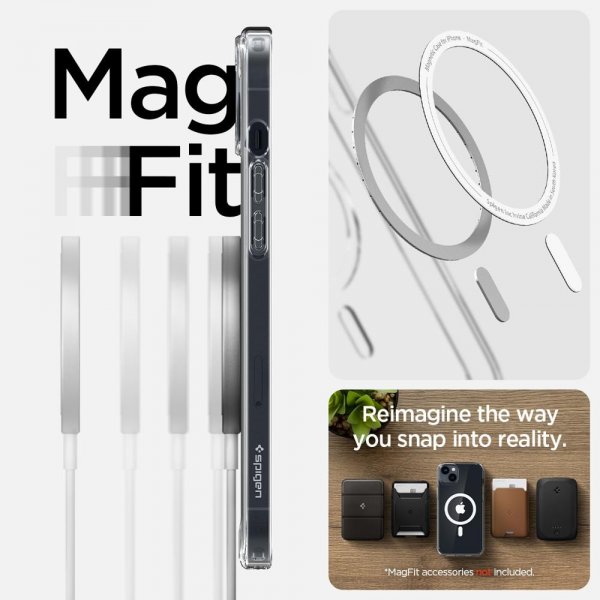 - iPhone 14 Plus - Skal - Ultra Hybrid MagFit - Vit