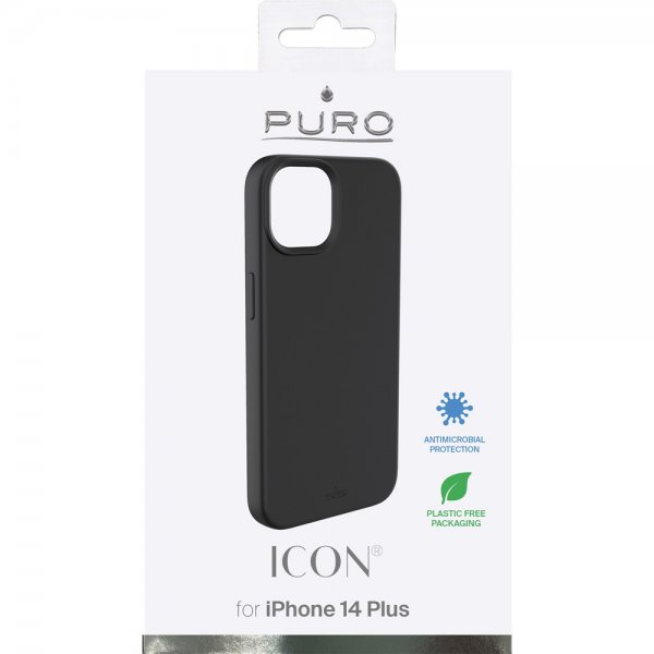 - iPhone 14 Plus - Skal - Icon - Svart