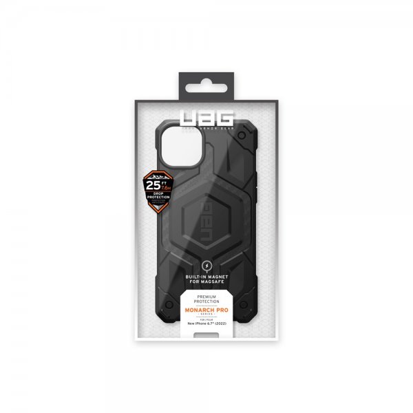 - iPhone 14 Plus - Skal - Monarch Pro MagSafe - Carbon Fiber