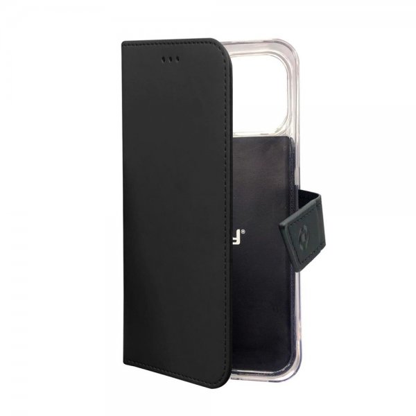 - iPhone 14 Pro - Fodral - Wally Wallet Case - Svart