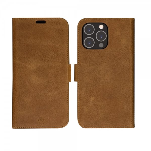 - iPhone 14 Pro Max - Fodral - Lynge - Tan