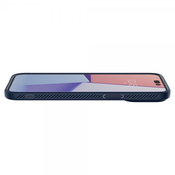 - iPhone 14 Pro Max - Skal - Liquid Air - Navy Blue