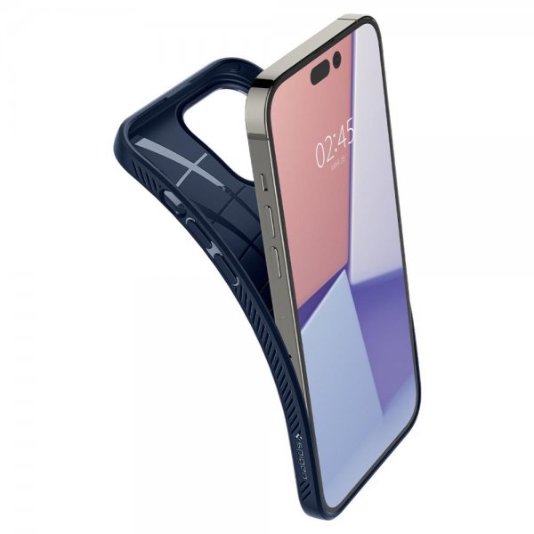 - iPhone 14 Pro Max - Skal - Liquid Air - Navy Blue