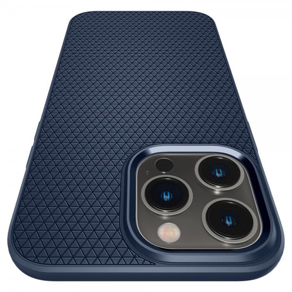 - iPhone 14 Pro Max - Skal - Liquid Air - Navy Blue