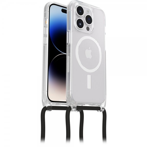 - iPhone 14 Pro Max - Skal - React Necklace MagSafe - Transparent
