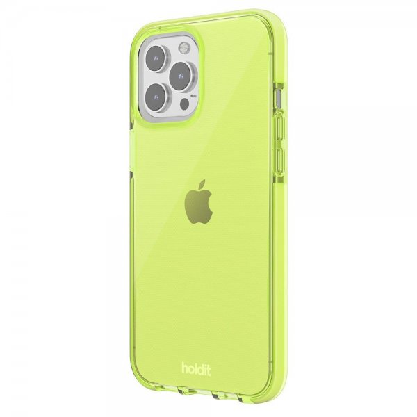- iPhone 14 Pro Max - Skal - Seethru - Acid Green