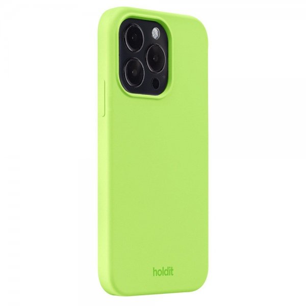 - iPhone 14 Pro - Skal - Silikon - Acid Green