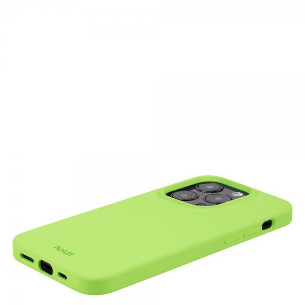 - iPhone 14 Pro - Skal - Silikon - Acid Green