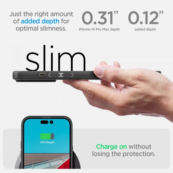 - iPhone 14 Pro Max - Skal - Ultra Hybrid - Matte Black