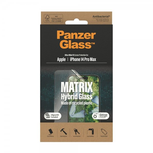 - iPhone 14 Pro Max - Skärmskydd - Matrix EasyAligner