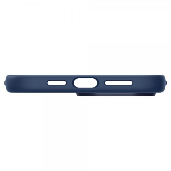 - iPhone 14 Pro - Skal - Silicone Fit MagFit - Navy Blue