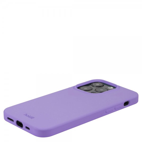 - iPhone 14 Pro - Skal - Silikon - Violet