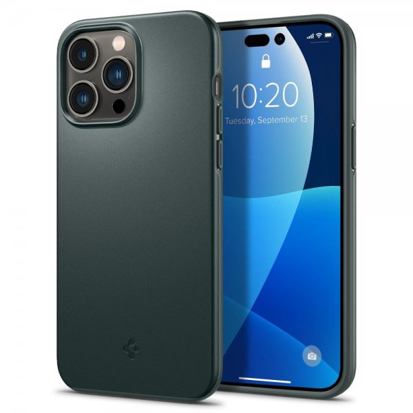 - iPhone 14 Pro - Skal - Thin Fit - Abyss Green