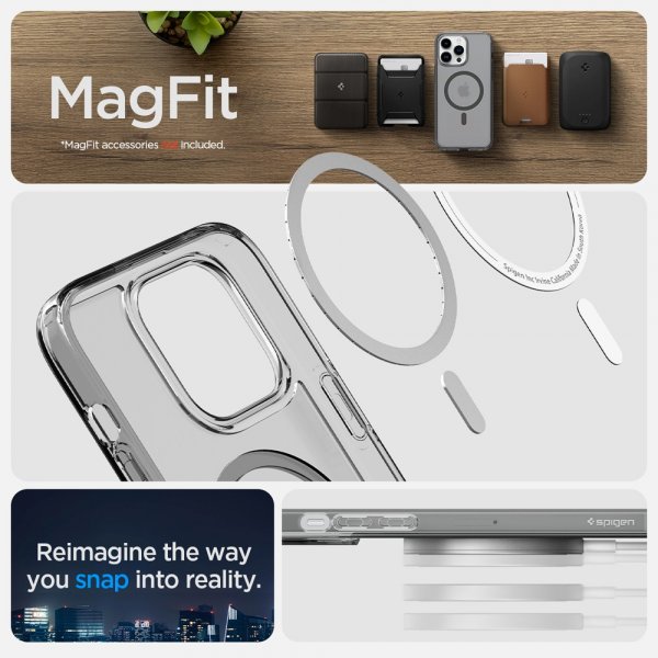 - iPhone 14 Pro - Skal - Ultra Hybrid MagFit - Frost Black