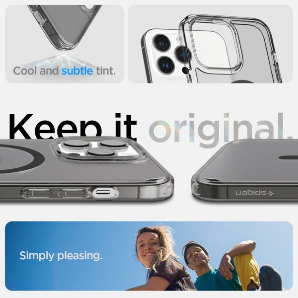 - iPhone 14 Pro - Skal - Ultra Hybrid MagFit - Frost Black