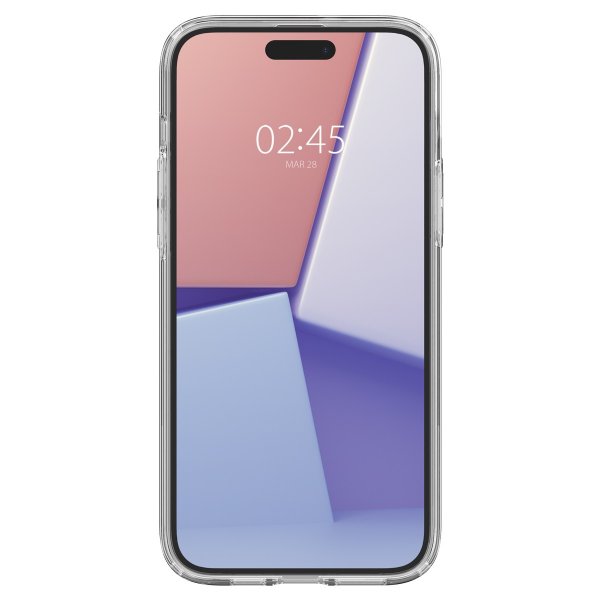 - iPhone 15 Plus - Skal - Crystal Slot - Crystal Clear