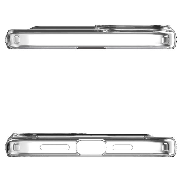 - iPhone 15 Plus - Skal - Crystal Slot - Crystal Clear