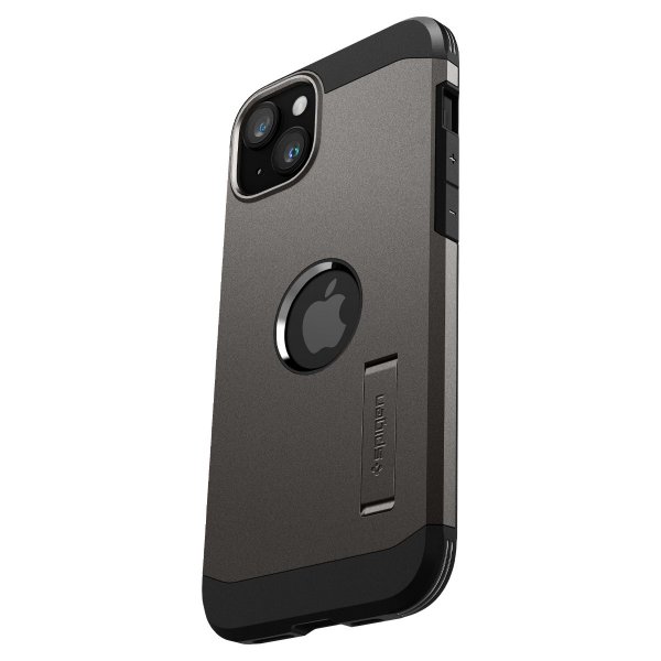 - iPhone 15 Plus - Skal - Tough Armor MagFit - Gunmetal