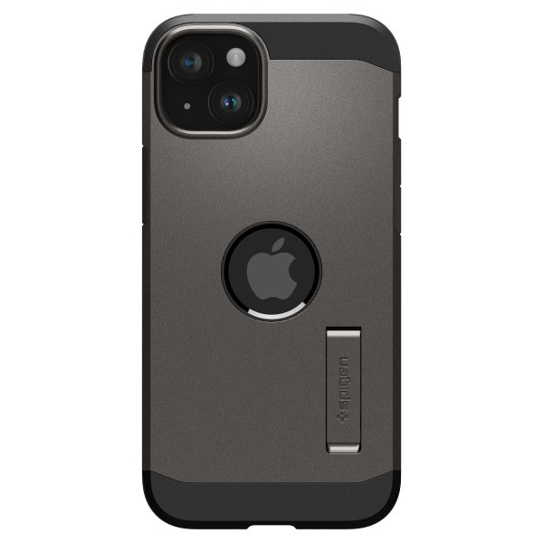 - iPhone 15 Plus - Skal - Tough Armor MagFit - Gunmetal