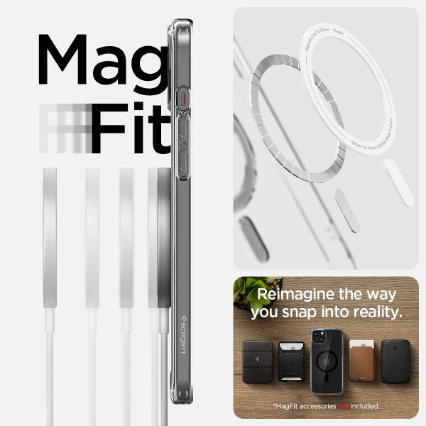 - iPhone 15 Plus - Skal - Ultra Hybrid MagFit - Svart