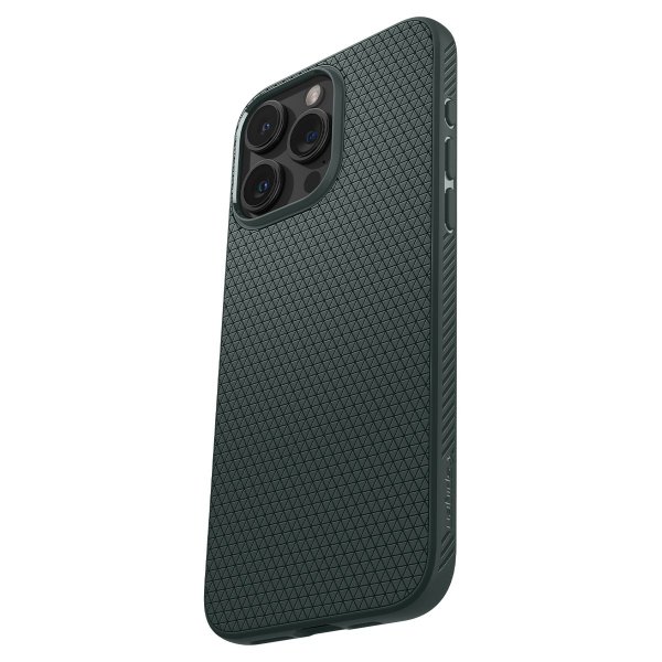 - iPhone 15 Pro Max - Skal - Liquid Air - Abyss Green