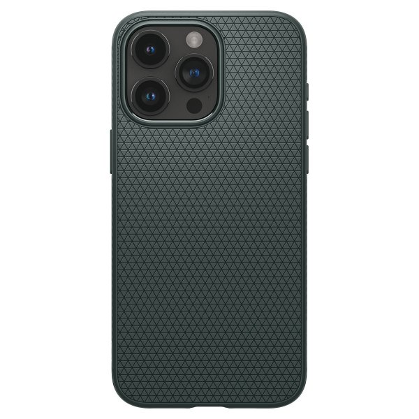 - iPhone 15 Pro Max - Skal - Liquid Air - Abyss Green
