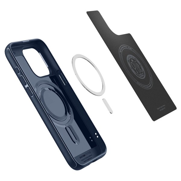 - iPhone 15 Pro Max - Skal - Mag Armor MagFit - Navy Blue
