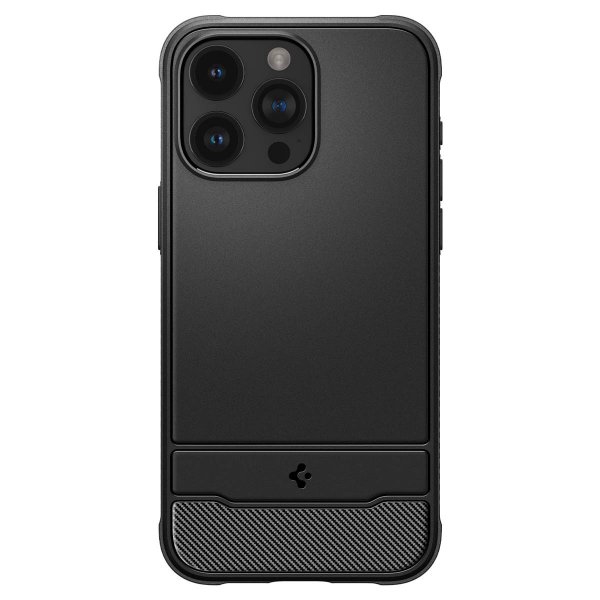 - iPhone 15 Pro Max - Skal - Rugged Armor MagFit - Matte Black