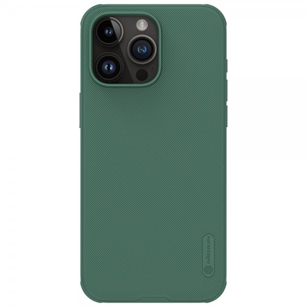 - iPhone 15 Pro Max - Skal - Super Frosted Shield Pro - Grön