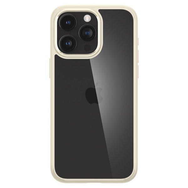 - iPhone 15 Pro Max - Skal - Ultra Hybrid - Mute Beige